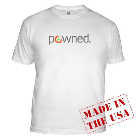 Powned RROD shirt white